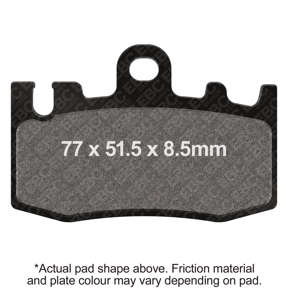 EBC - EBC Double-H Sintered Sportbike Pad Set (FA441HH)