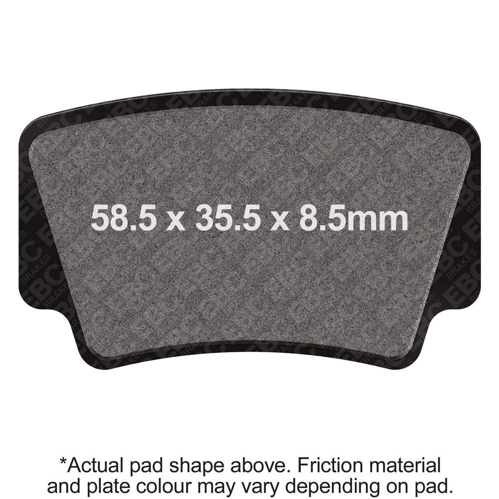 EBC - EBC Pad Set (FA463R)