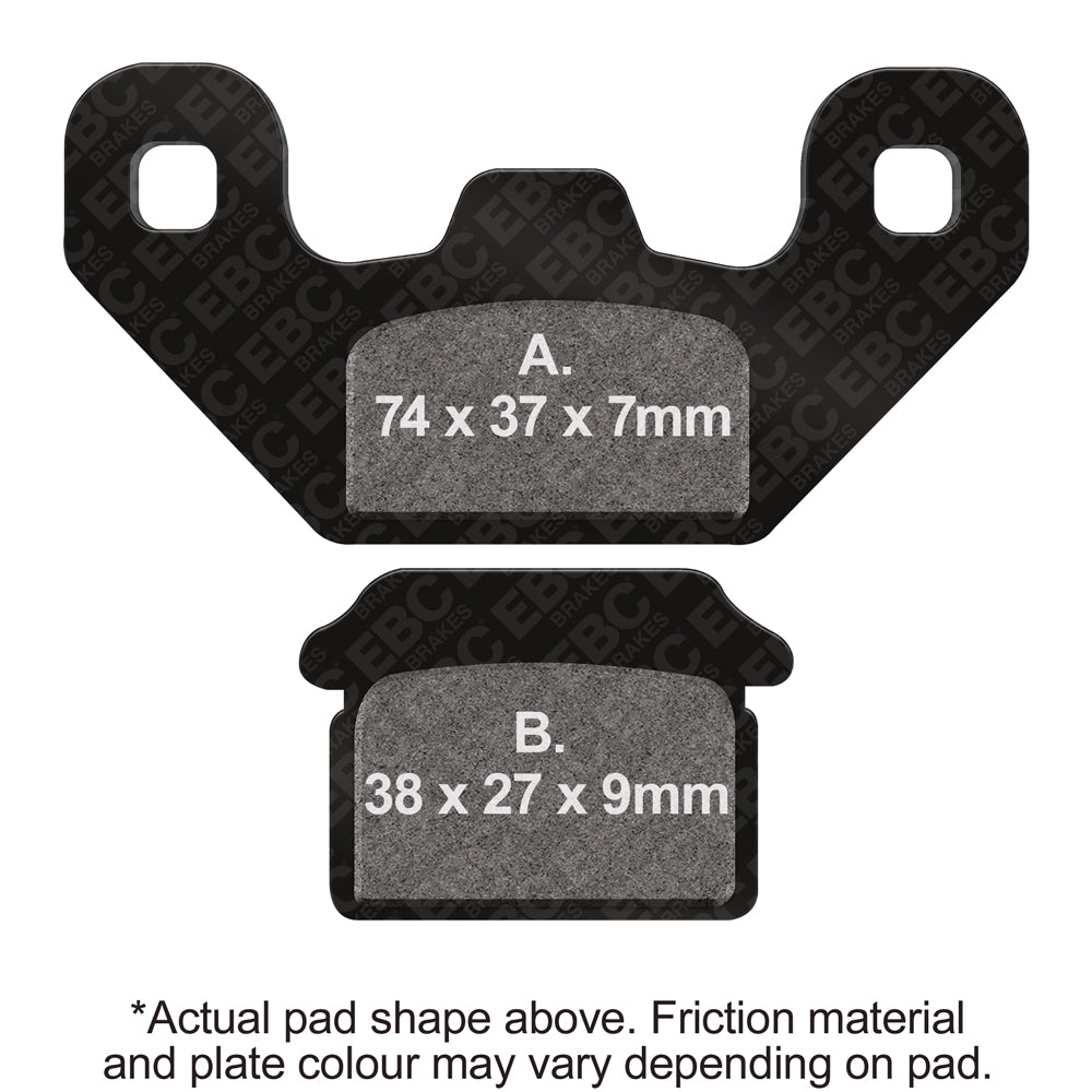 EBC - EBC Pad Set (FA480)