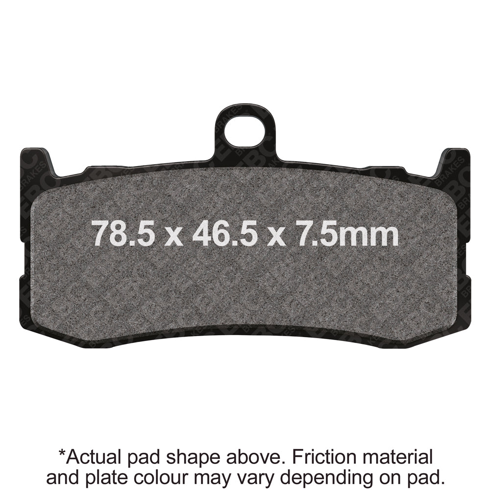 EBC - EBC Double-H Sintered Sportbike Pad Set (FA491HH)