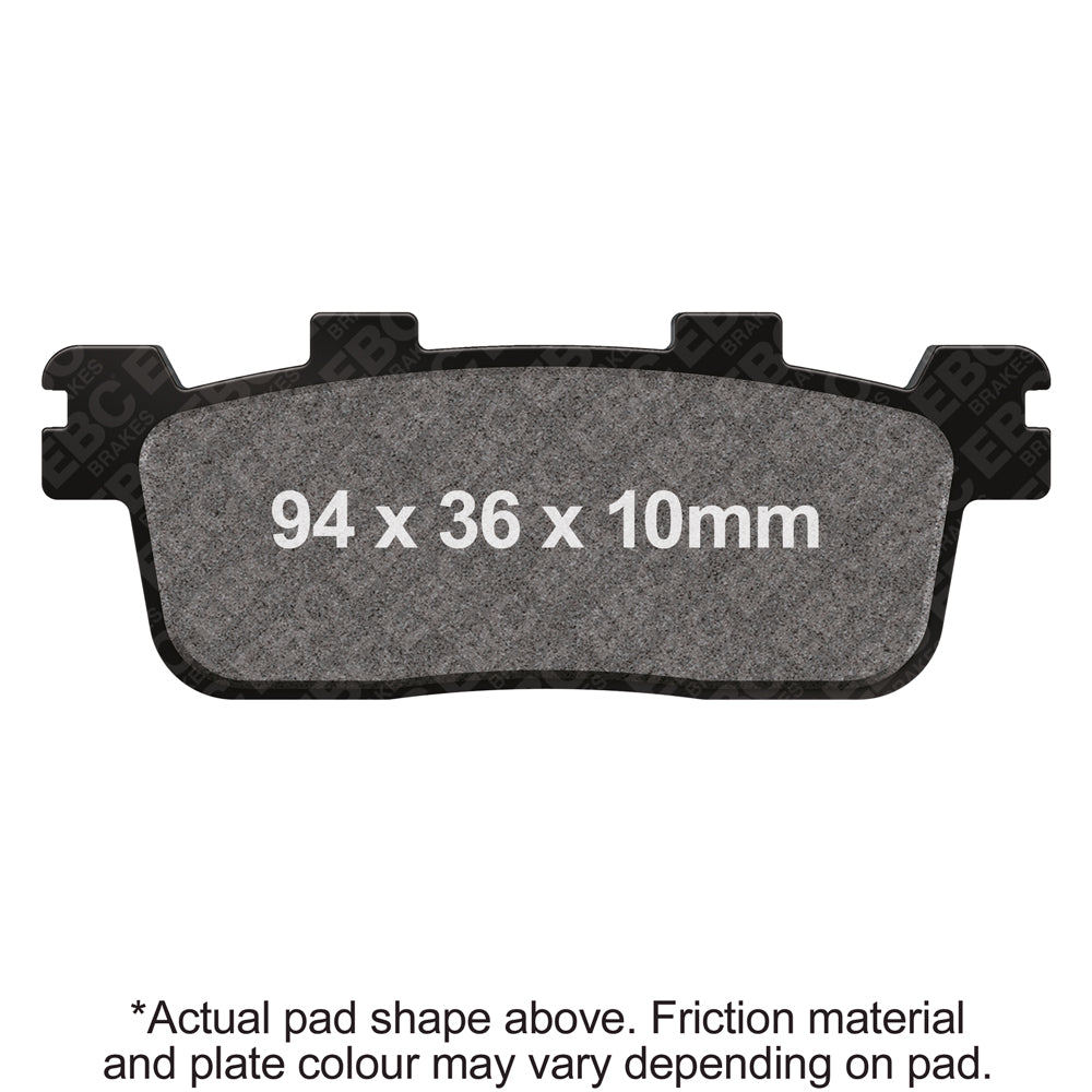 EBC - EBC Double-H Sintered Scooter Pad Set (SFA607HH)