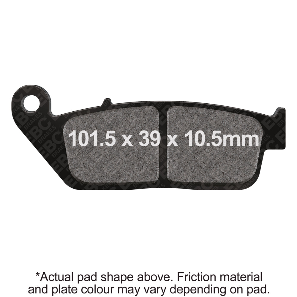 EBC - EBC Double-H Sintered Scooter Pad Set (SFA608HH)