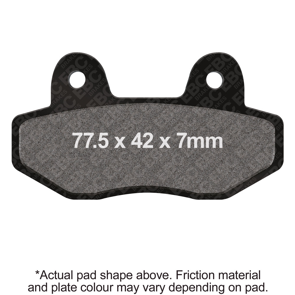 EBC - EBC Pad Set (FA622TT)