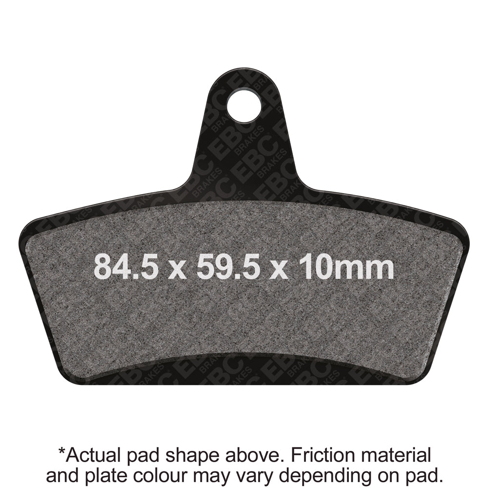 EBC - EBC Double-H Sintered Sportbike Pad Set (FA623HH)