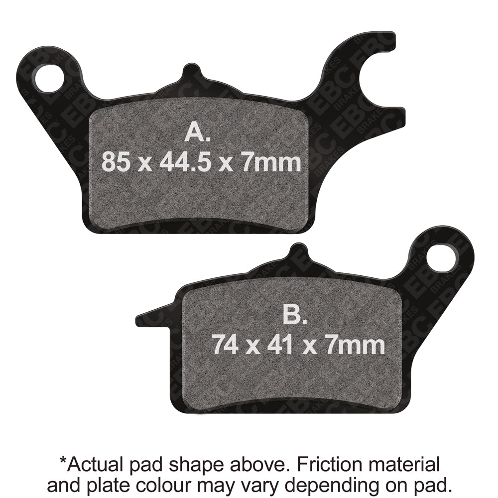EBC - EBC Pad Set (SFA625)