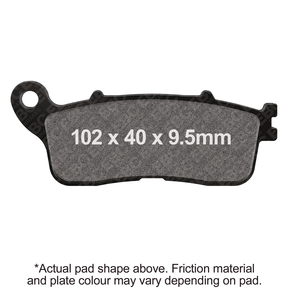 EBC - EBC Double-H Sintered Sportbike Pad Set (FA636HH)