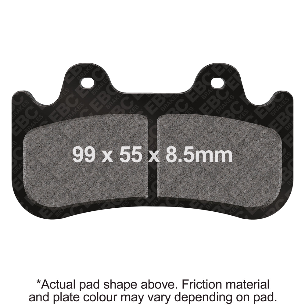 EBC - EBC Double-H Sintered Sportbike Pad Set (FA649HH)