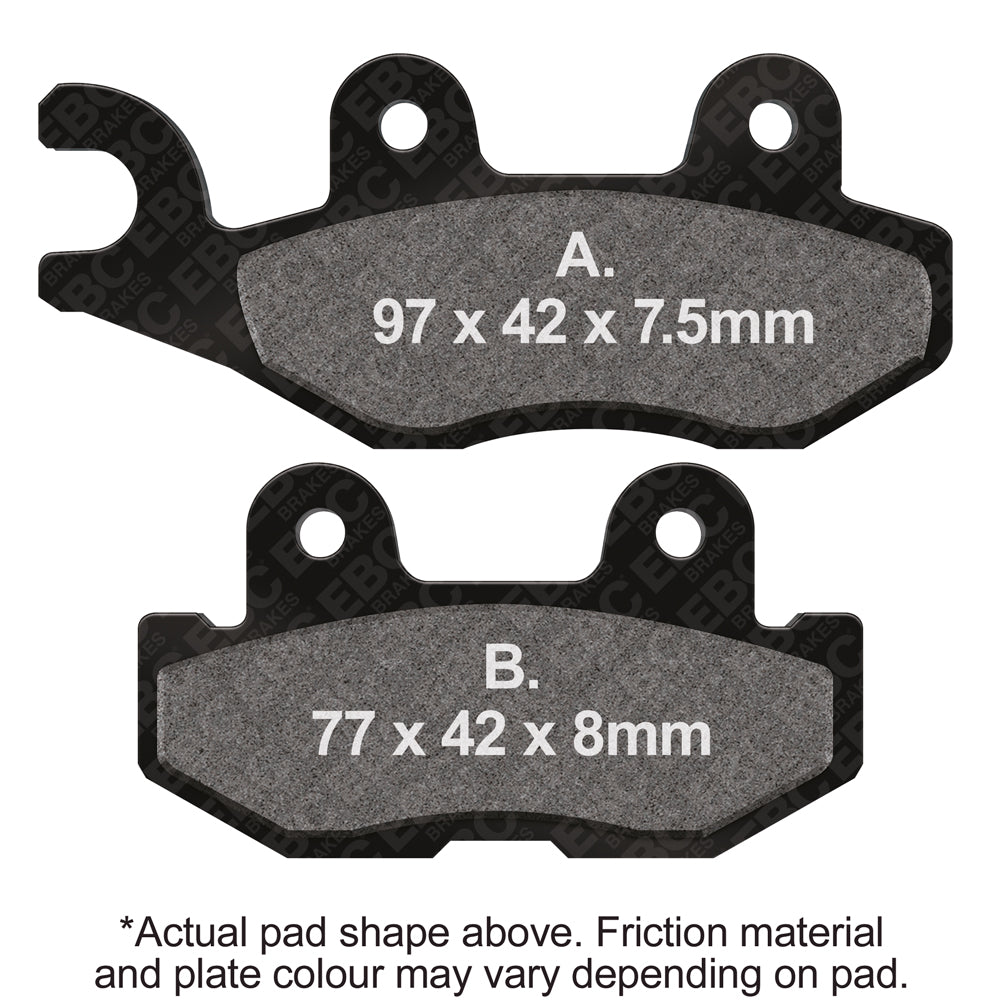 EBC - EBC Pad Set (FA675TT)