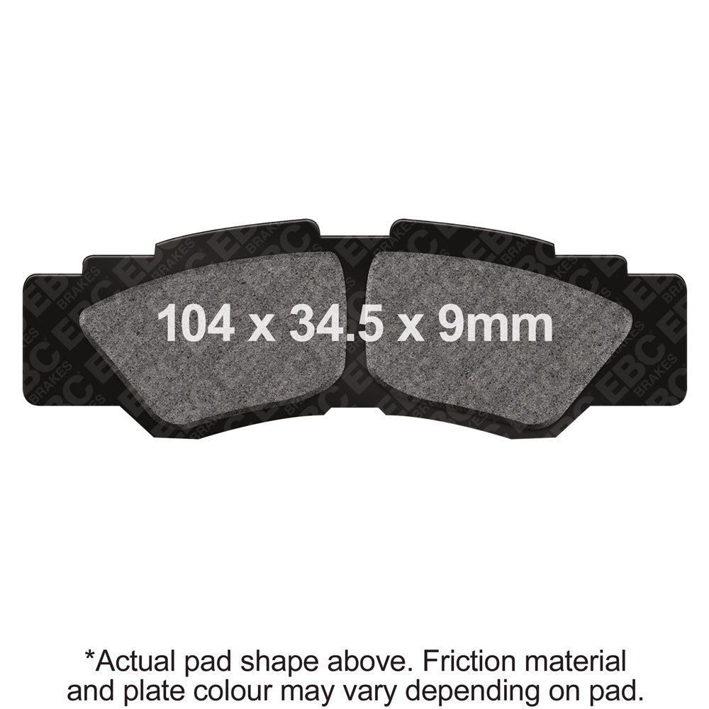 EBC - EBC Pad Set (FA677TT)