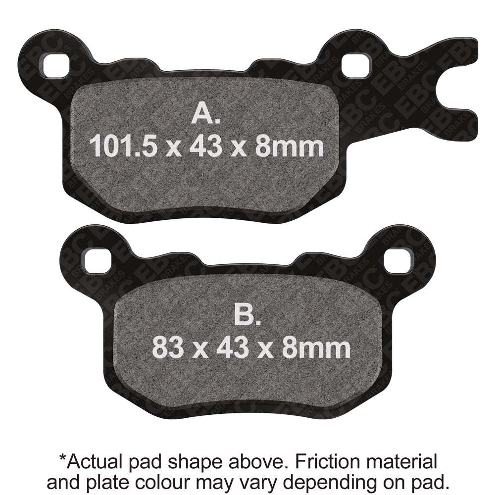 EBC - EBC Pad Set (FA684R)