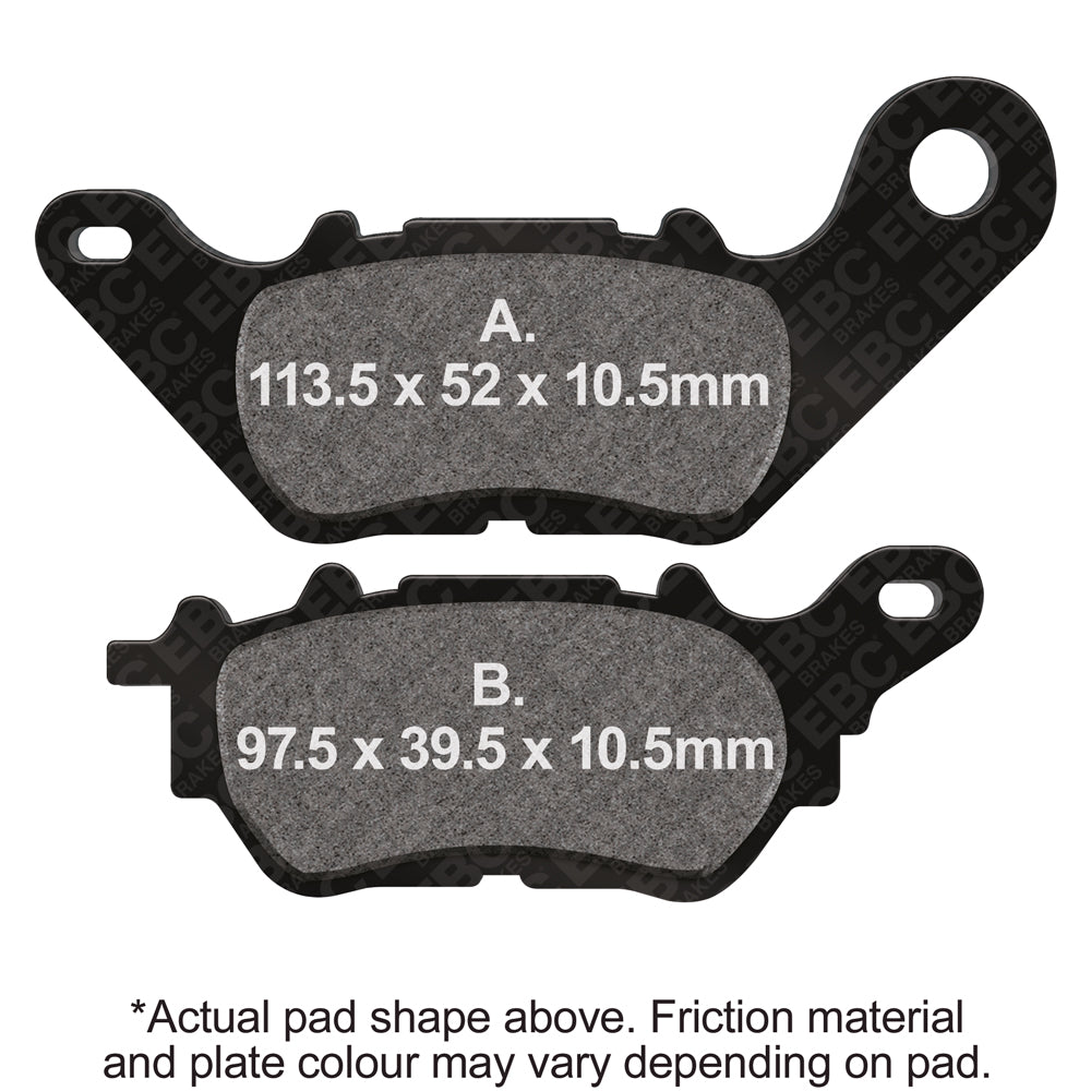 EBC - Carbon SCO Series Pads E391 (SFAC706)