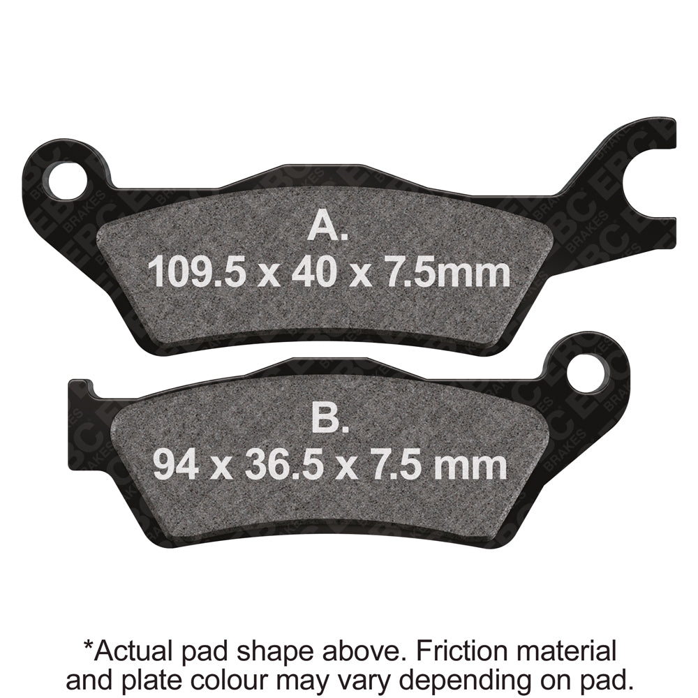 EBC - EBC Pad Set (FA715)