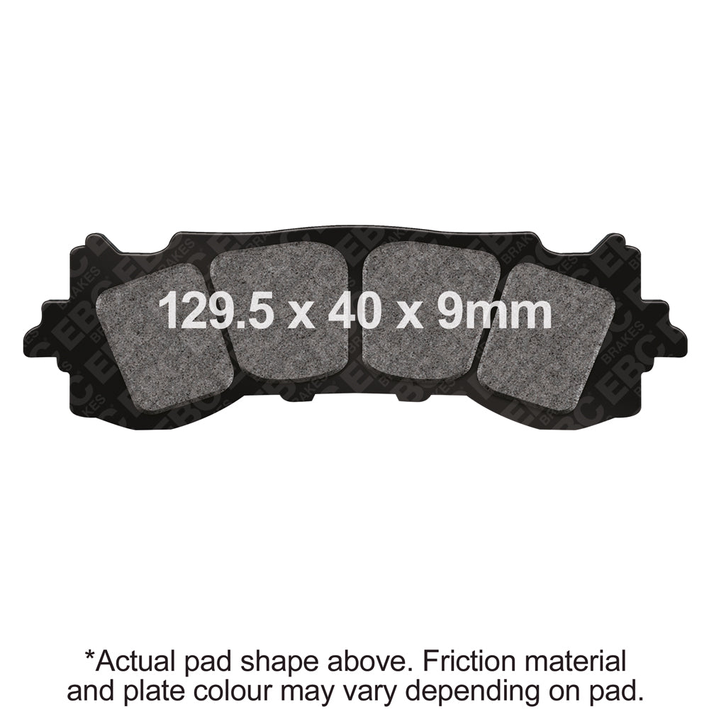 EBC - EBC Double-H Sintered Sportbike Pad Set (FA717HH)