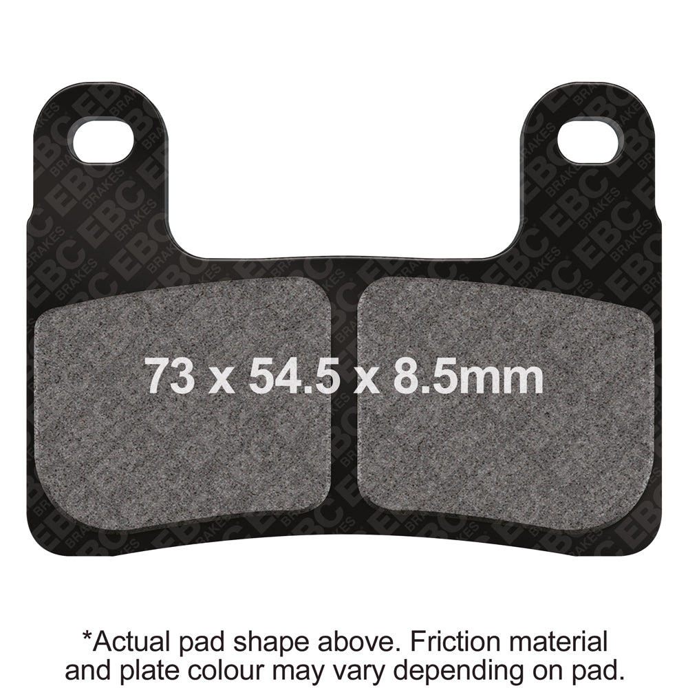 EBC - EBC Double-H Sintered Sportbike Pad Set (FA724HH)