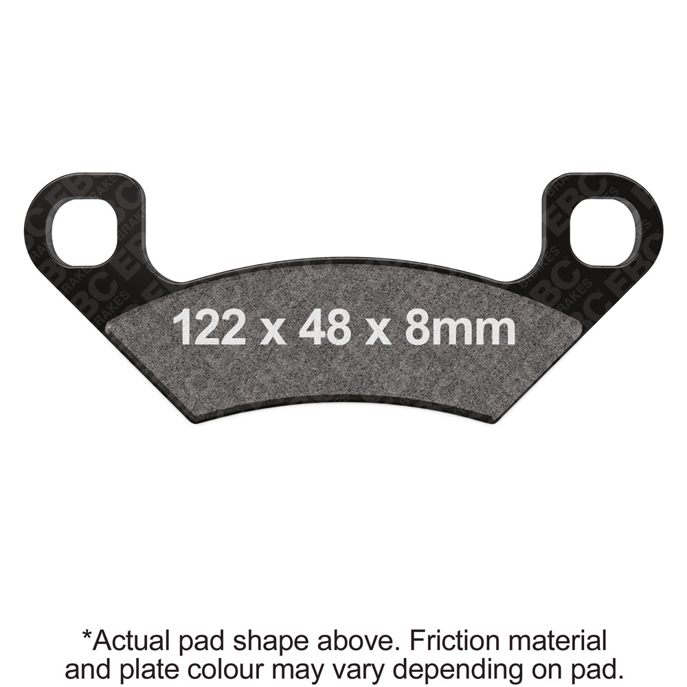 EBC - EBC Pad Set (FA742R)
