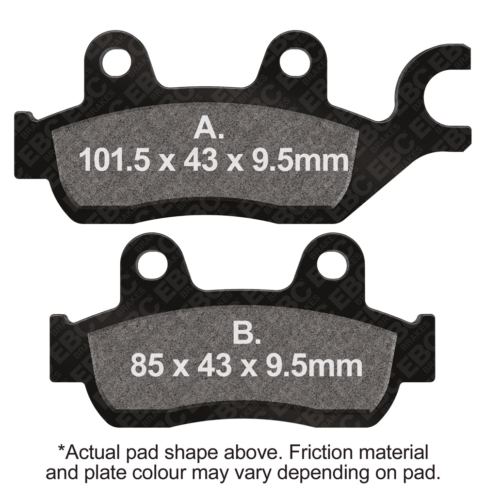 EBC - EBC Pad Set (FA744V)