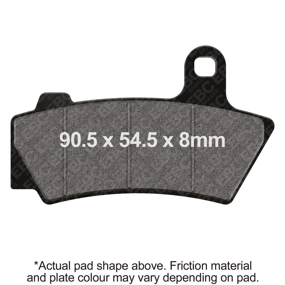 EBC - EBC Double-H Sintered Sportbike Pad Set (FA748HH)