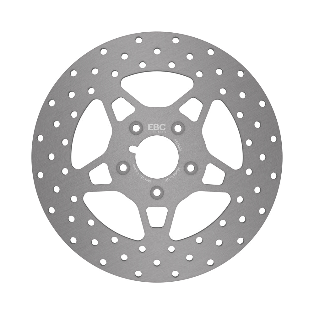 EBC - EBC Polished Stainless Custom Solid Disc For HD (FSD007)