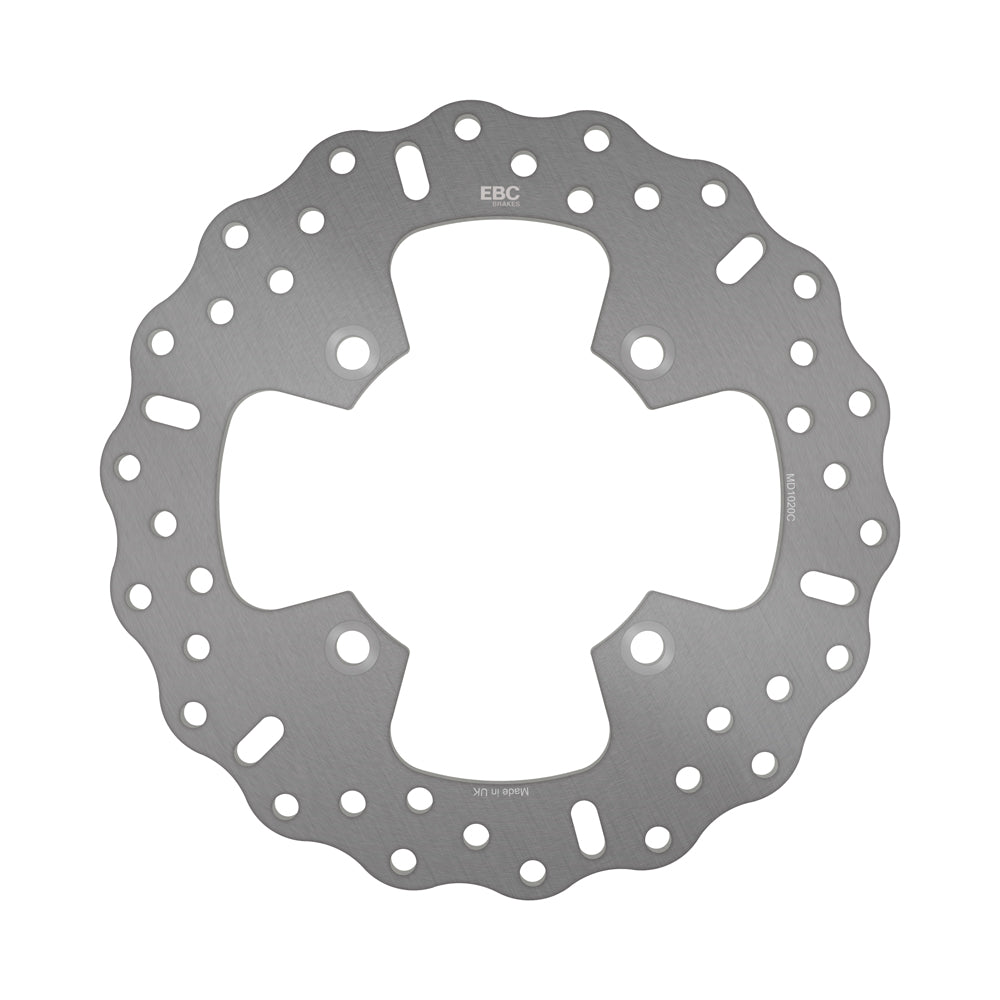 EBC - EBC Solid Rear Street Bike Disc With Contoured Profile (MD1020C)