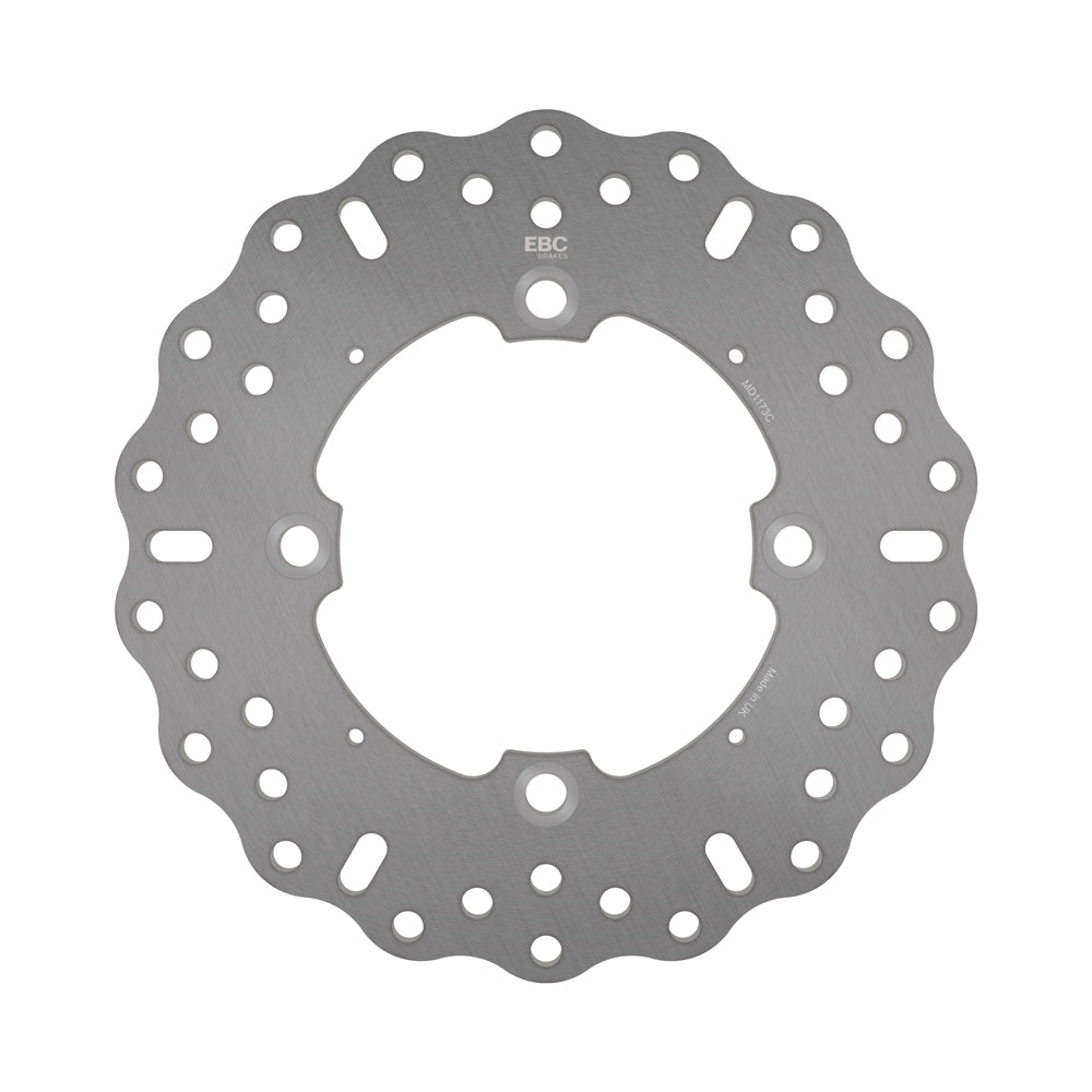 EBC - EBC Solid Rear Street Bike Disc With Contoured Profile (MD1173C)