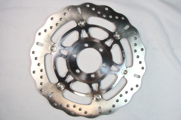 EBC - EBC Polished Hub Streetfighter Custom Brake Discs With Contoured Profile (MD2001CC)