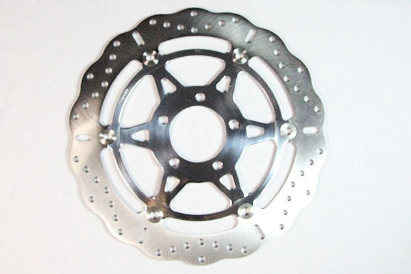 EBC - EBC Polished Hub Streetfighter Custom Brake Discs With Contoured Profile (MD3058CC)