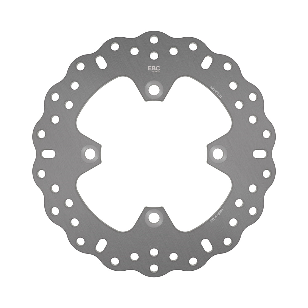EBC - EBC Solid Rear Street Bike Disc With Contoured Profile (MD4007C)