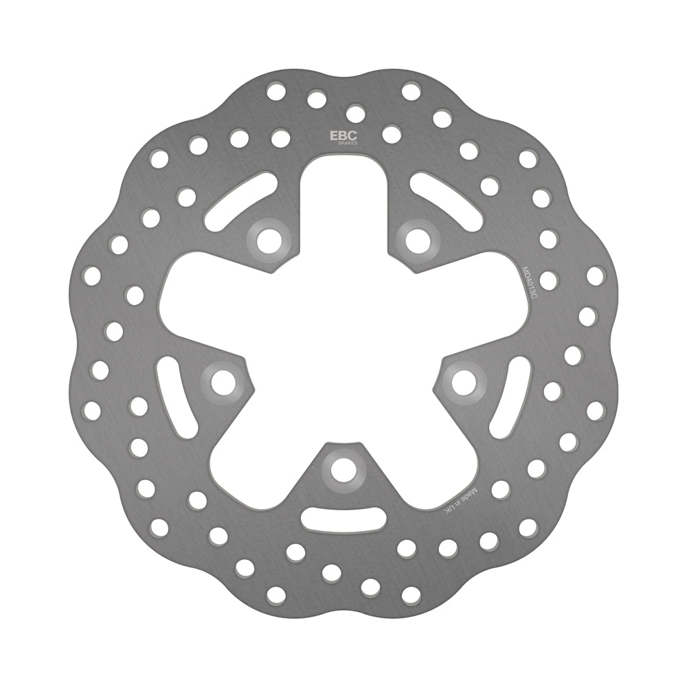 EBC - EBC Solid Rear Street Bike Disc With Contoured Profile (MD4013C)
