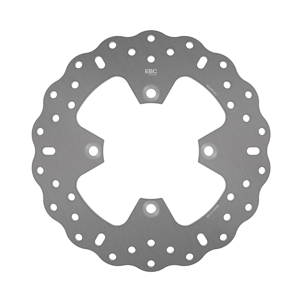 EBC - EBC Solid Rear Street Bike Disc With Contoured Profile (MD4014C)