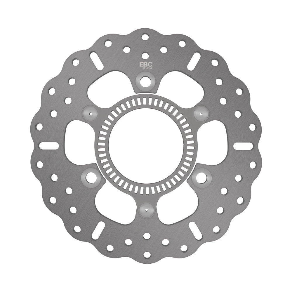 EBC - EBC Solid Rear Disc With Contoured Profile / ABS Ring Fitted (MD4179AC)