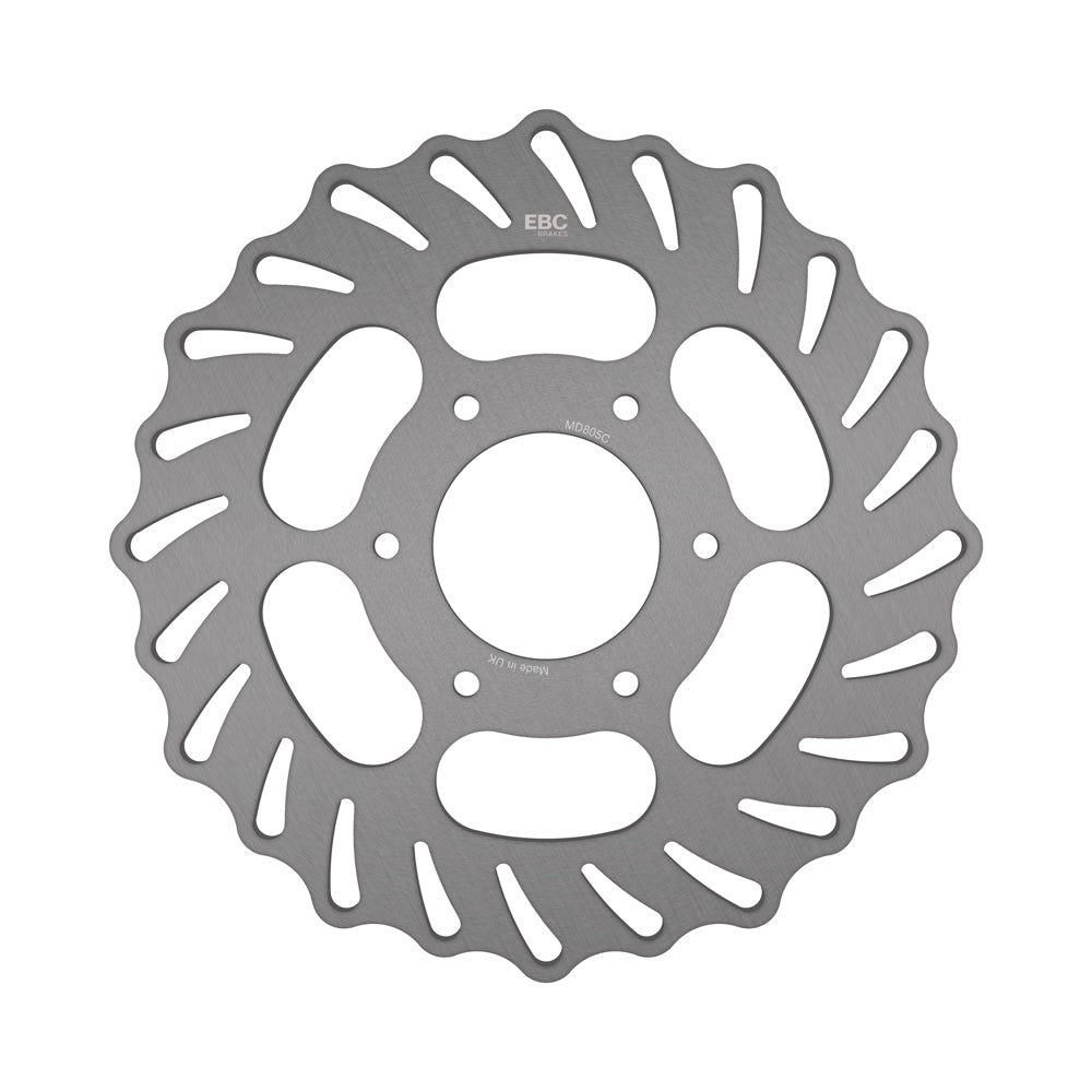 EBC - EBC Solid Rear Street Bike Disc With Contoured Profile (MD805C)