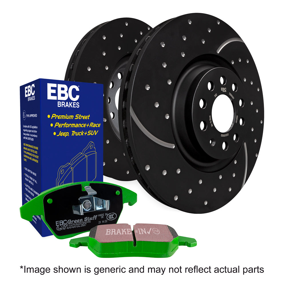 EBC Brakes Pad and Disc Kit (PD11KF1337) EBC Brake Shop