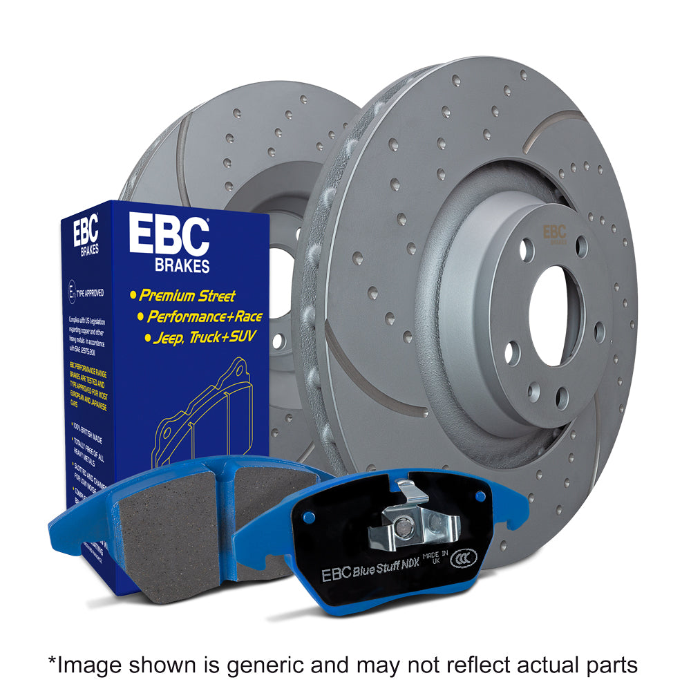 EBC Brake Pad Disc Rotor Kit (PD11KR185)