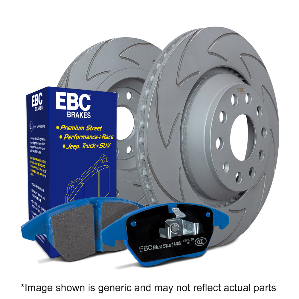 EBC Brake Pad Disc Rotor Kit (PD14KR185)