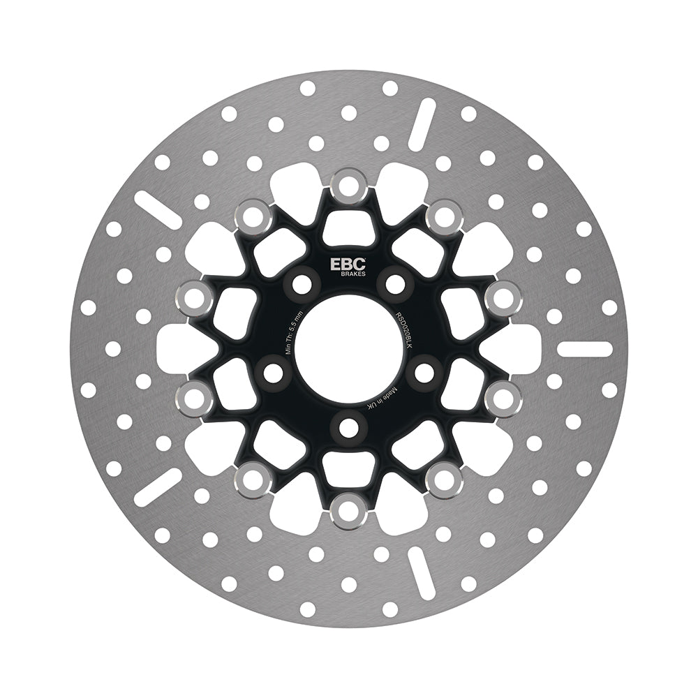 EBC - EBC Black Chrome Centred Stainless Floating Disc For HD (RSD020BLK)