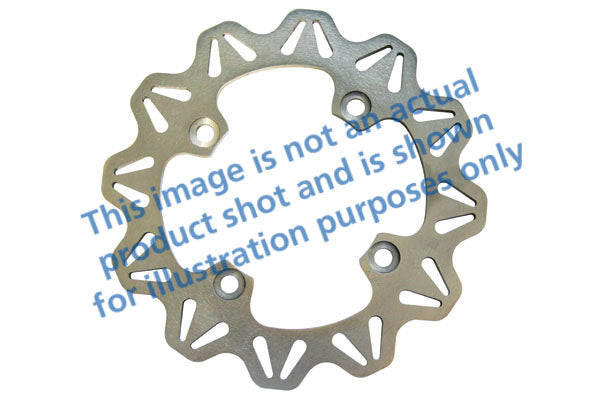 EBC - EBC Vee Rear Solid Disc (VR1004)