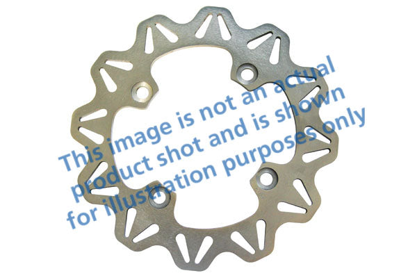 EBC - EBC Vee Rear Solid Disc (VR1006)