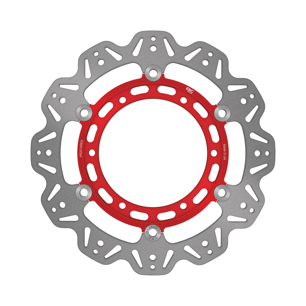 EBC - EBC Vee Disc Red Centre (VR2074RED)