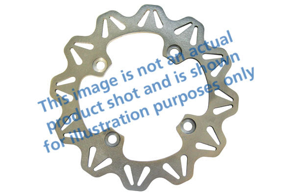 EBC - EBC Vee Rear Solid Disc (VR2086)