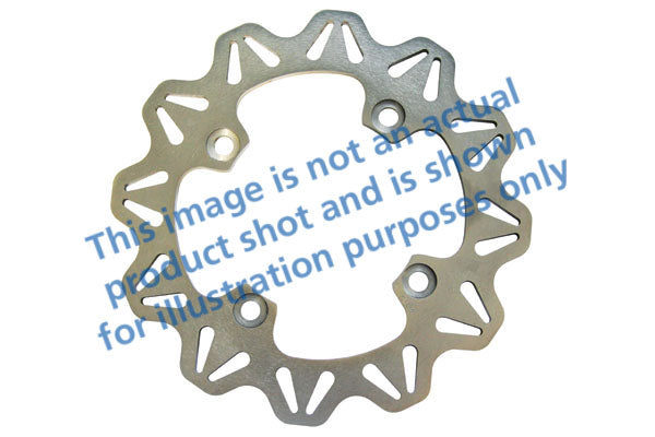 EBC - EBC Vee Rear Solid Disc (VR3002)