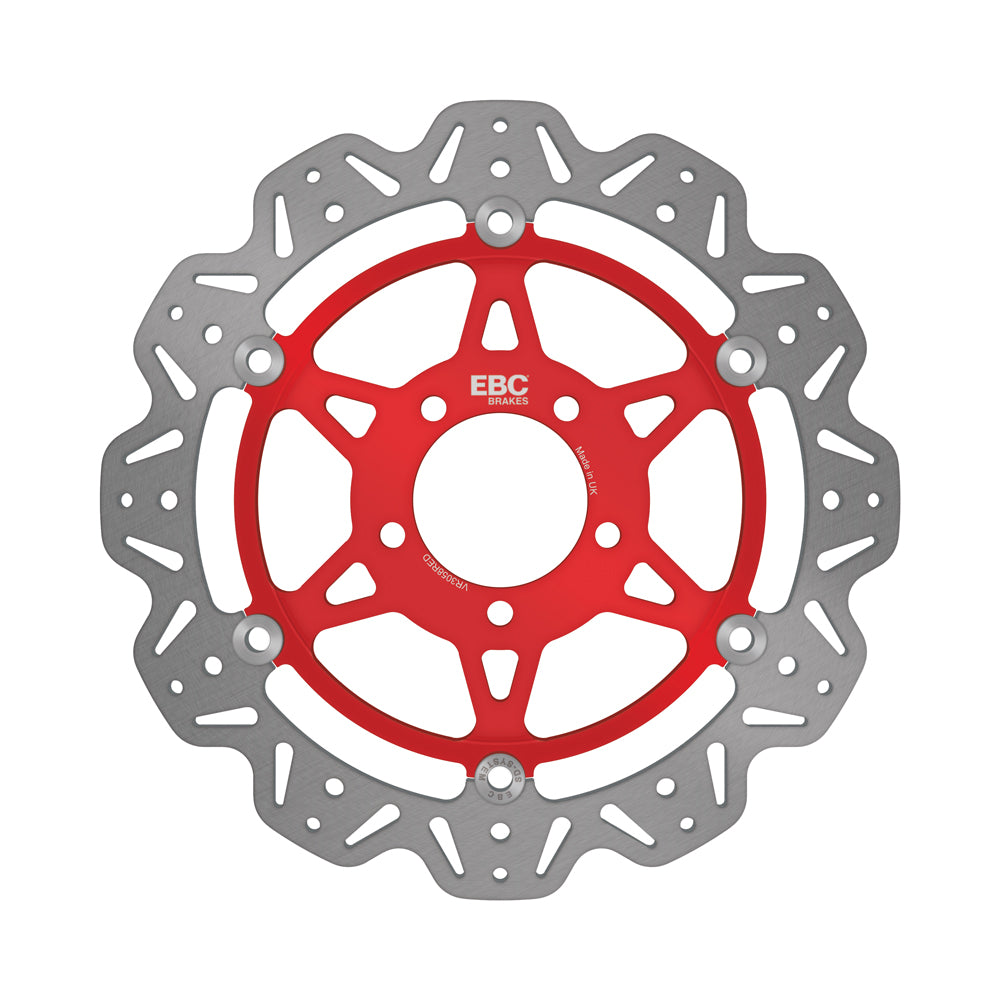 EBC - EBC Vee Disc Red Centre (VR3058RED)