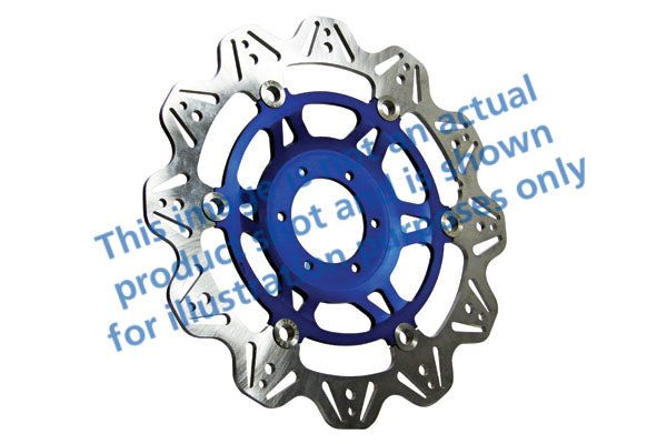 EBC - EBC Vee Disc Blue Centre (VR3104BLU)