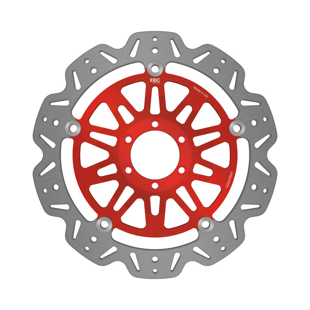 EBC - EBC Vee Disc Red Centre (VR624RED)
