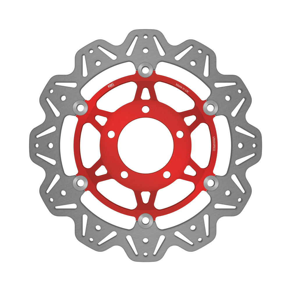 EBC - EBC Vee Disc Red Centre (VR669RED)