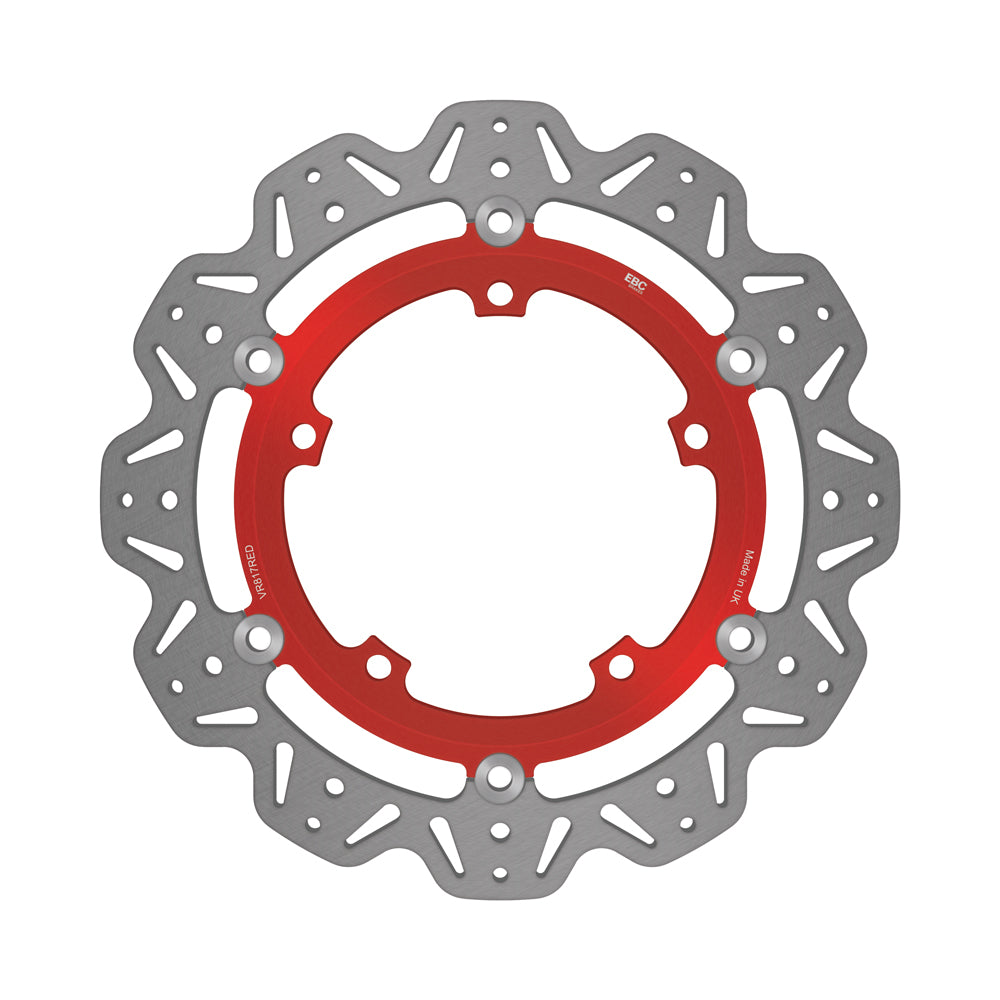 EBC - EBC Vee Disc Red Centre (VR817RED)