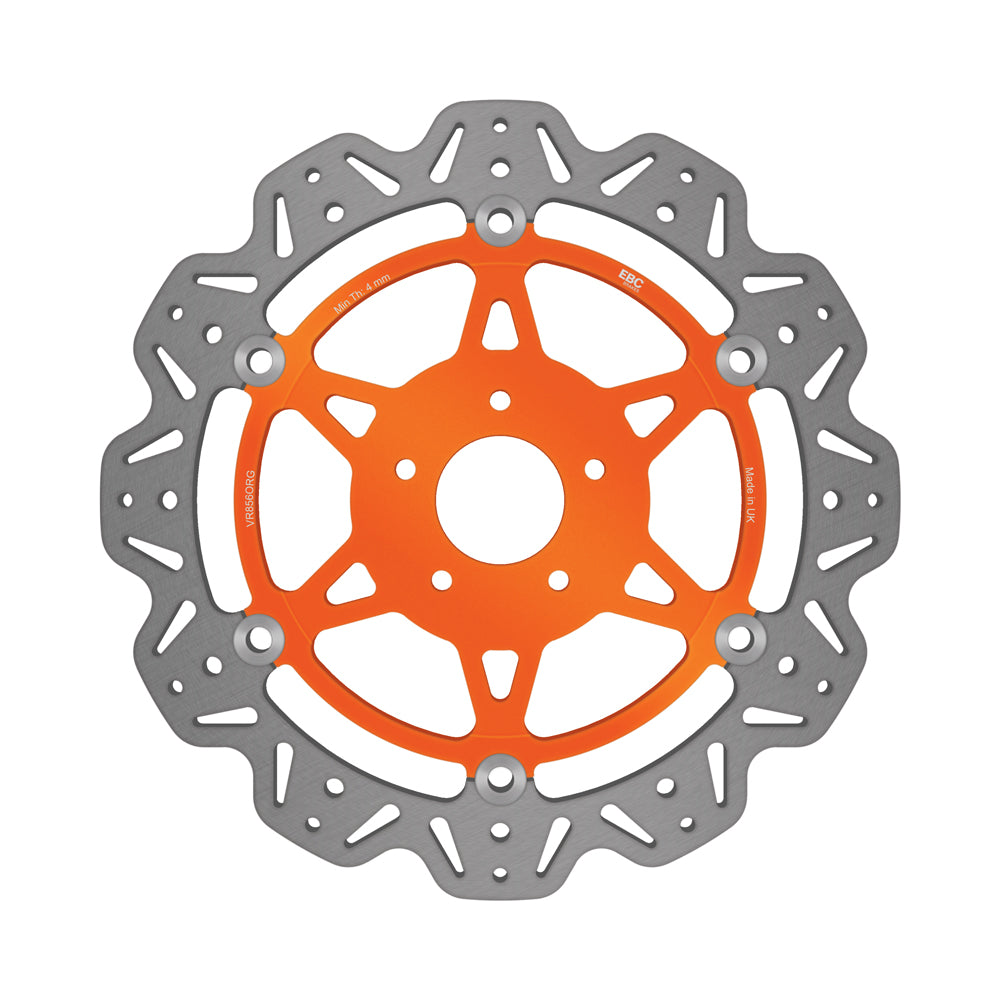 EBC - EBC Vee Disc Orange Centre (VR856ORG)