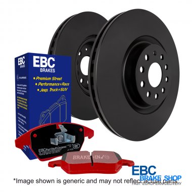EBC Redstuff Pad & Plain Disc Kit PD02KR145