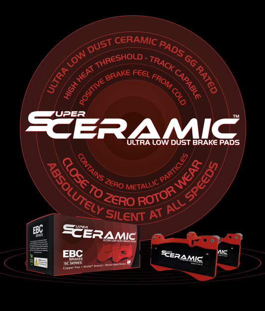 Introducing EBC SC Super Ceramic™: The Next Generation of Ceramic Brake Pads