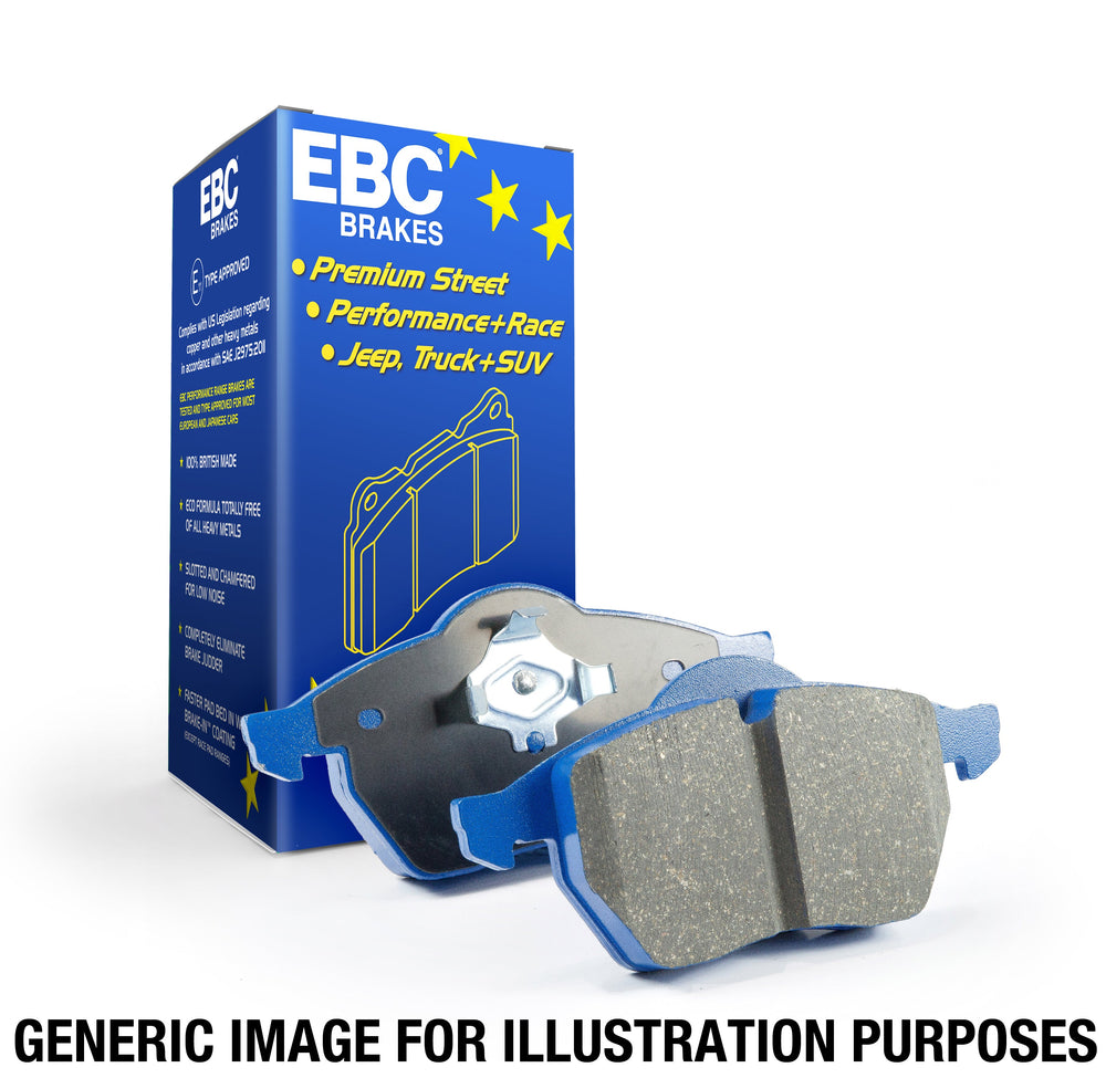 EBC Bluestuff Rear Brake Pads | 13-16 Mercedes-Benz GL63 AMG 5.5 Twin Turbo main image 0