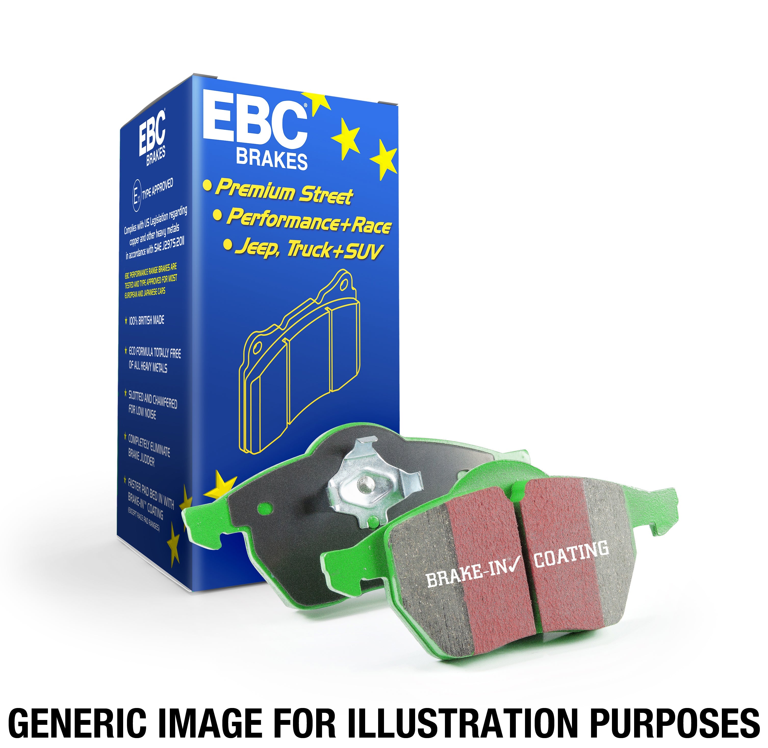 EBC Greenstuff Rear Brake Pads | 99-03 Land Rover Discovery (Series 2) 4.0